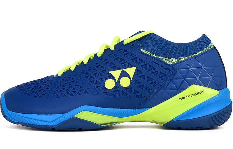 

Кроссовки для бадминтона Power Cushion унисекс с низким верхом темно-синие Yonex