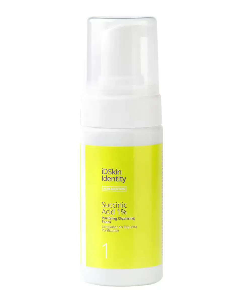 Пенка для умывания Id Skin Identity — Очищающая пенка для лица Acne Solution с сукциновой кислотой, 100 мл