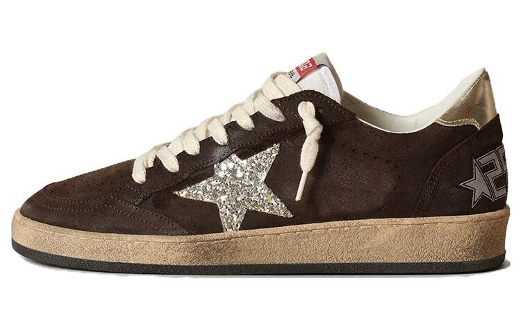 

Кроссовки Golden Goose Skateboarding Shoes Women's Low-top Brown, коричневый