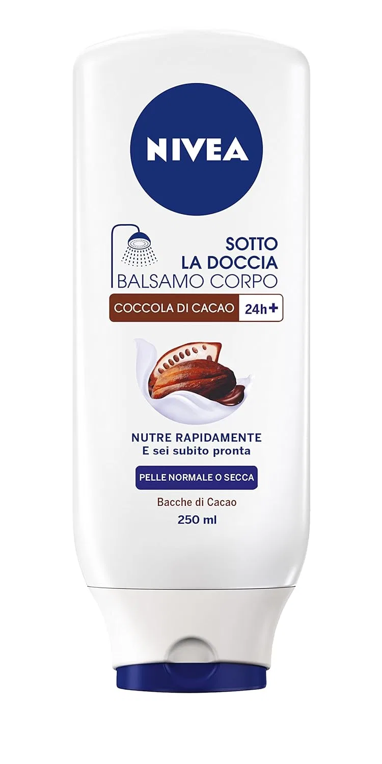 Кондиционер для тела в душе с какао и молоком Nivea
