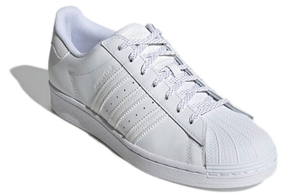 Кроссовки оригинальные суперзвезды обувь Adidas, белый — фото 3