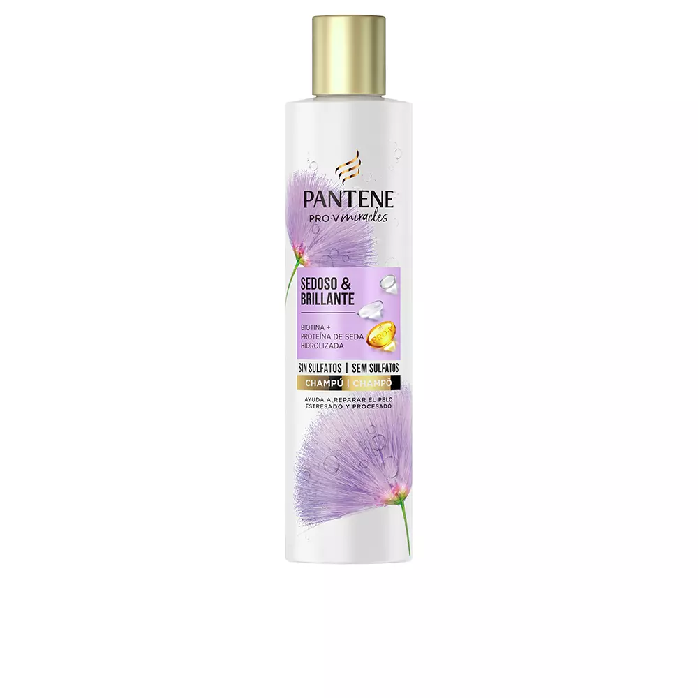 

Шампунь Miracle sedoso brillante champú Pantene, 225 мл.