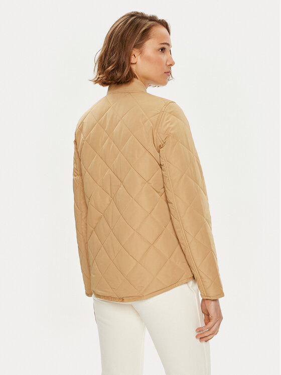 Демисезонная куртка regular fit WW0WW42376 Tommy Hilfiger, бежевый — фото 3