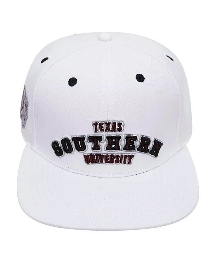 

Мужская белая шерстяная шляпа Texas Southern Tigers Evergreen Snapback Pro Standard, белый