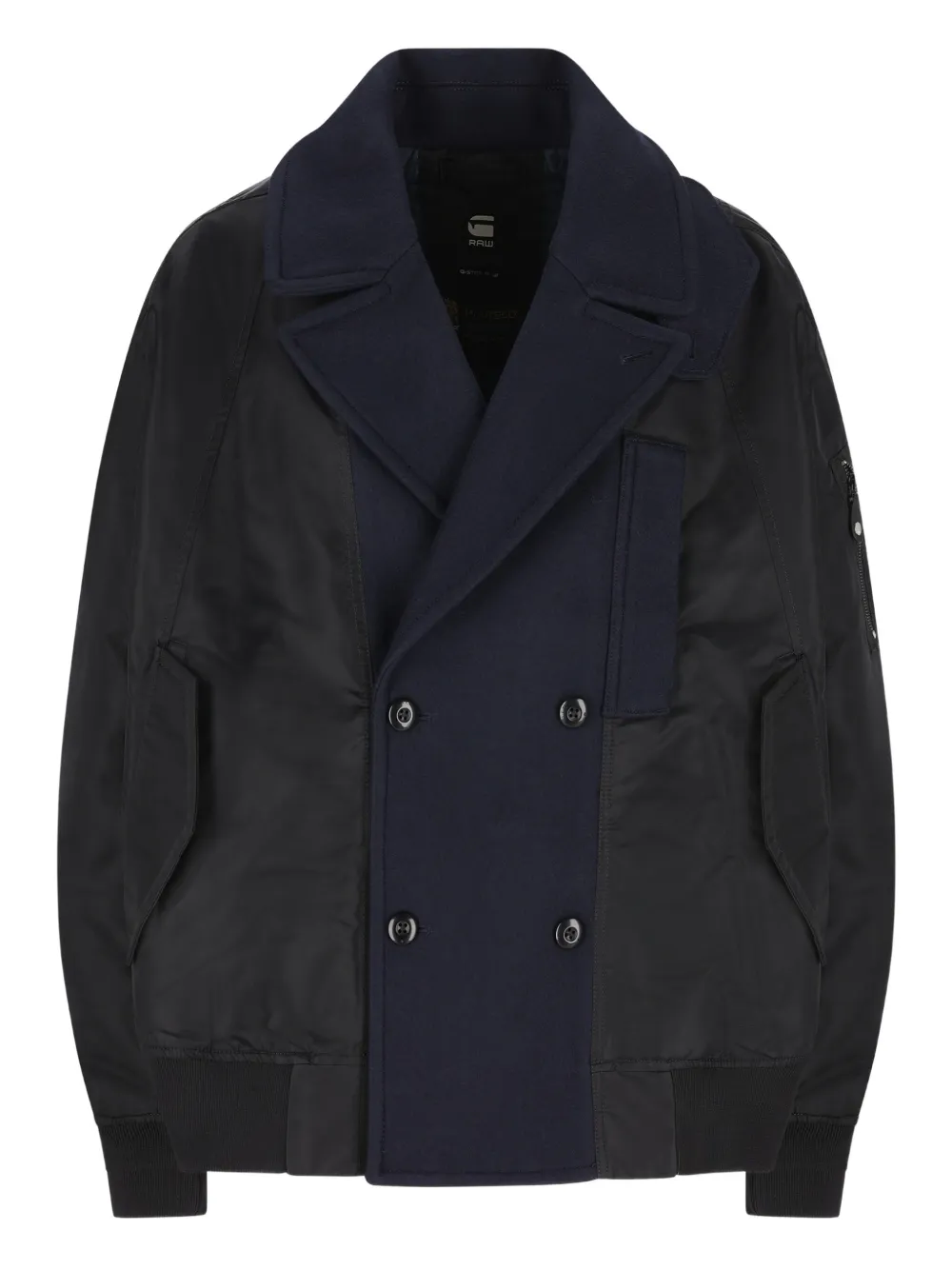 

Двубортный пиджак G-Star RAW, черный