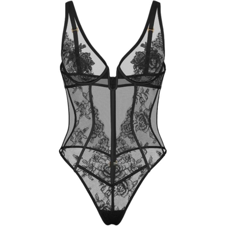 

Очень сексуальный комбинезон Women's Victoria's Secret, черный