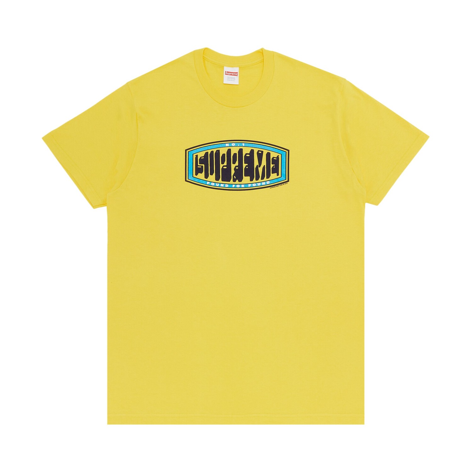 

Футболка Supreme Pound, Желтая