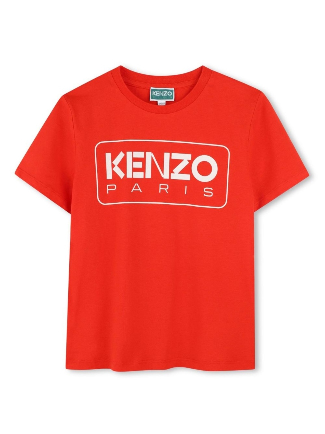 

Kenzo Kids футболка с логотипом, красный