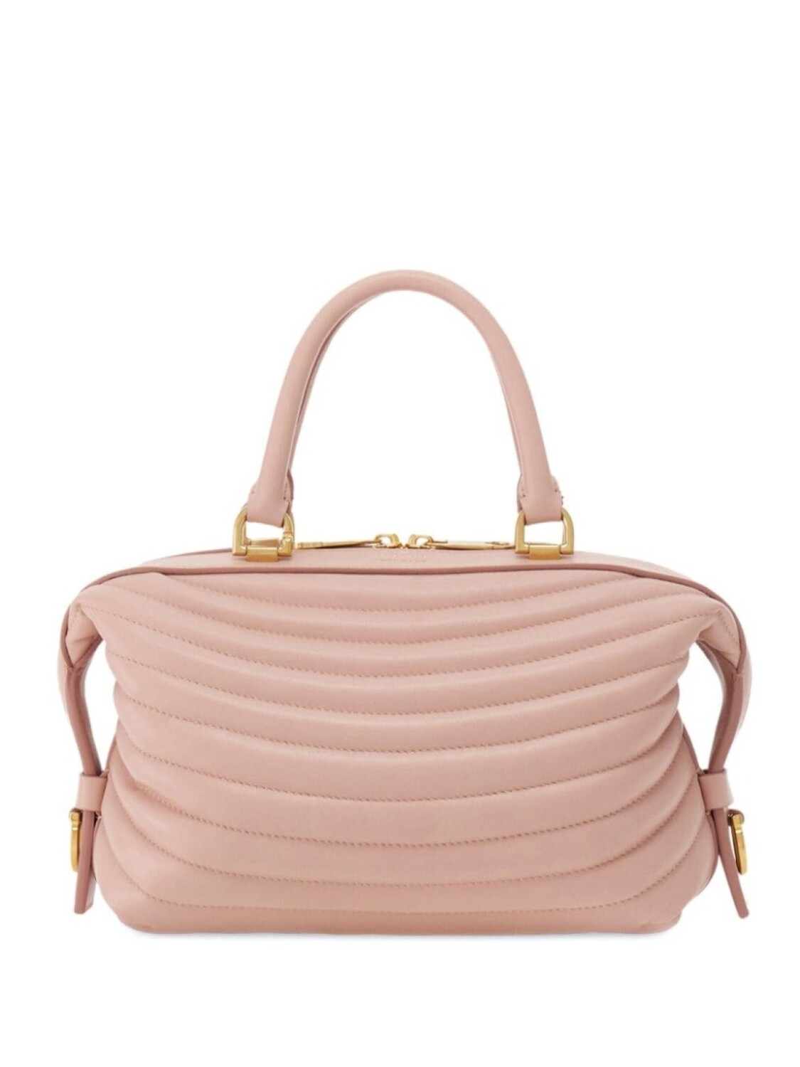 

Ferragamo стеганая сумка для боулинга, розовый