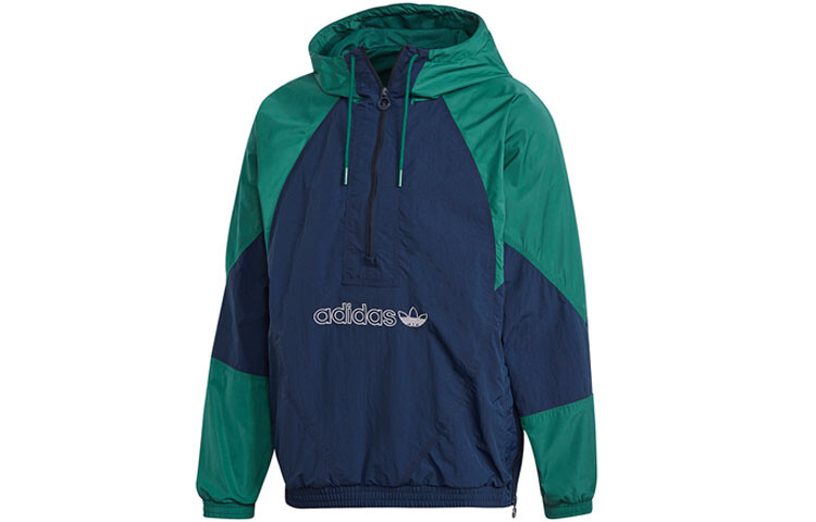 

Мужская куртка Adidas Originals, цвет College navy blue/forest green