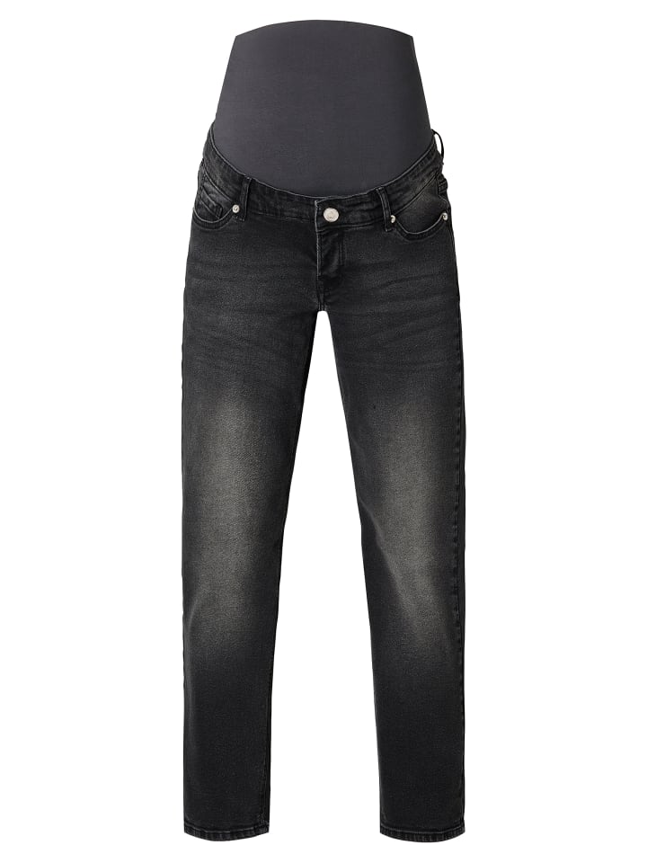 

Джинсы Mom Fit 7/8 Azua из черного денима Noppies