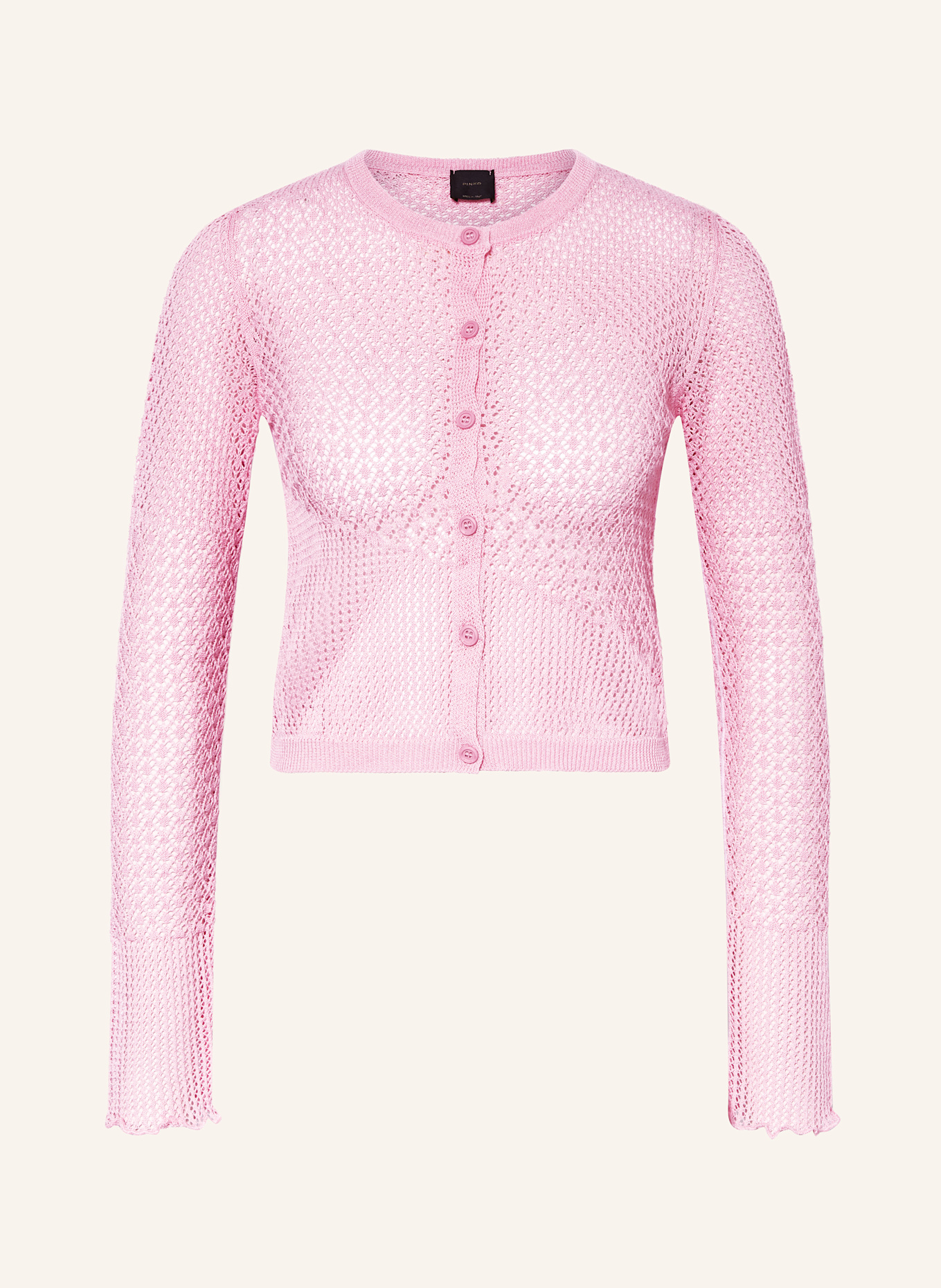 

Укороченный кардиган baitou Pinko, розовый