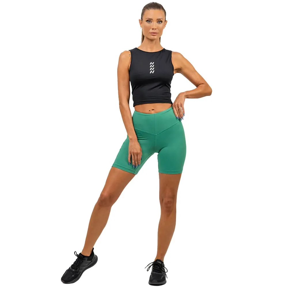

Леггинсы Nebbia Biker Elite High Waist Short, зеленый