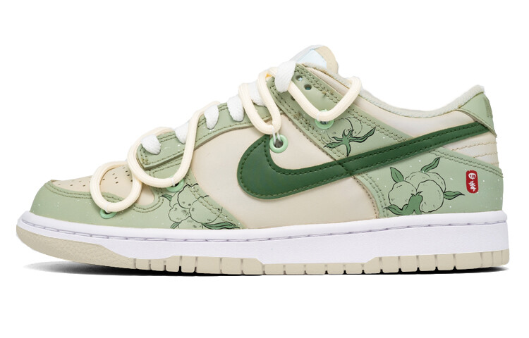 

Кроссовки Nike Dunk Skateboard Shoes Men Low-Top Green