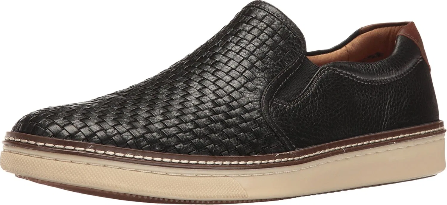 Лоферы из натуральной кожи Johnston & Murphy, Black Full Grain