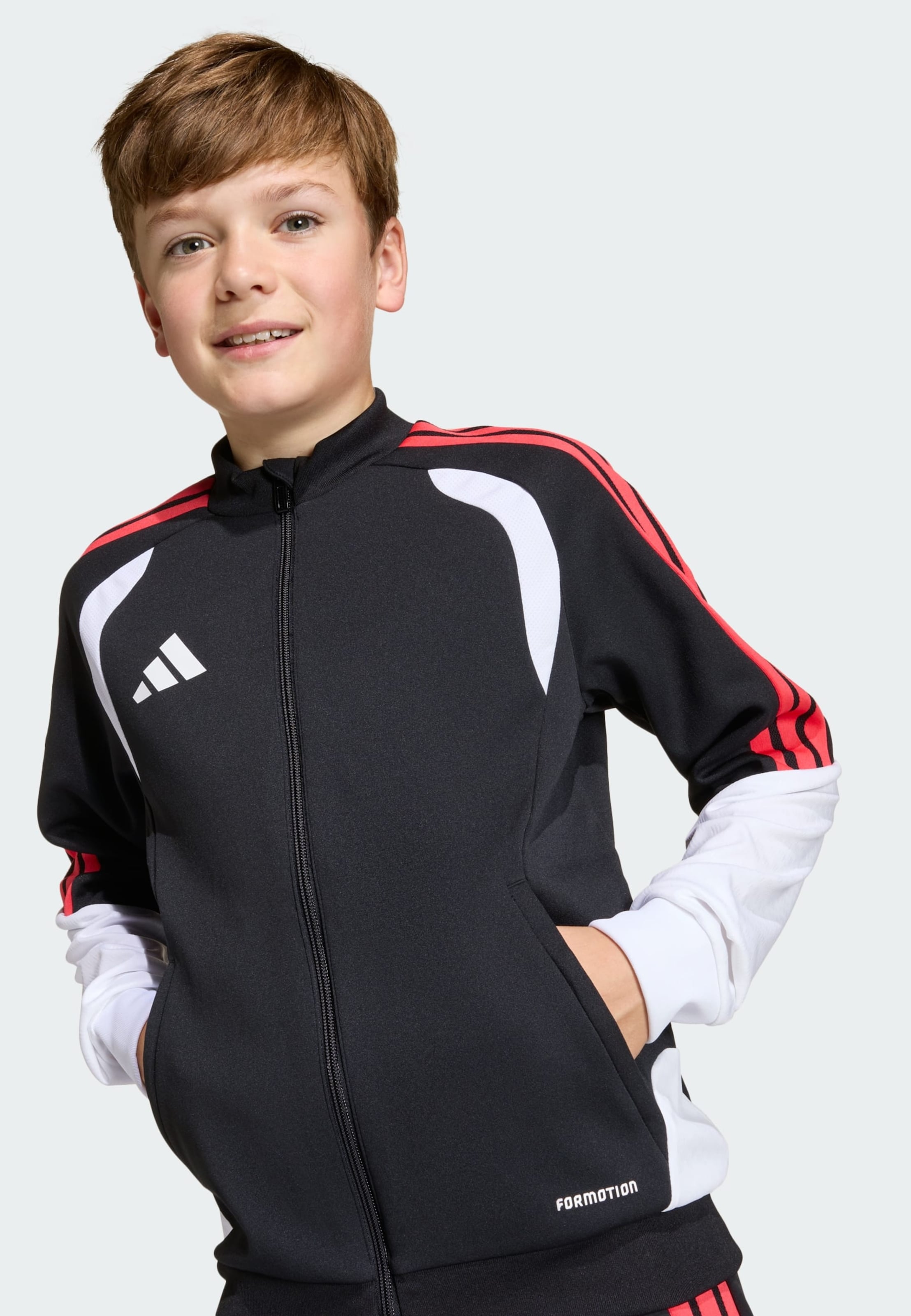 Adidas Performance Спортивный худи на молнии 'Tiro 26 Competition' в черном цвете — фото 4