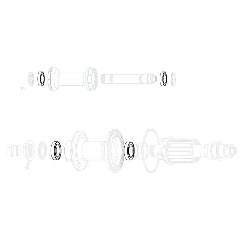 

Подшипники Zipp Ceramics 88/188 Kit 2 Hub, черный