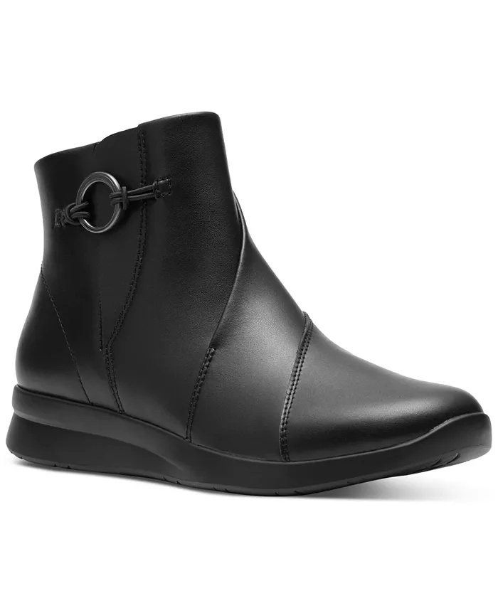 Коллекция женских ботильонов Ellowyn Deva на танкетке Clarks, черный