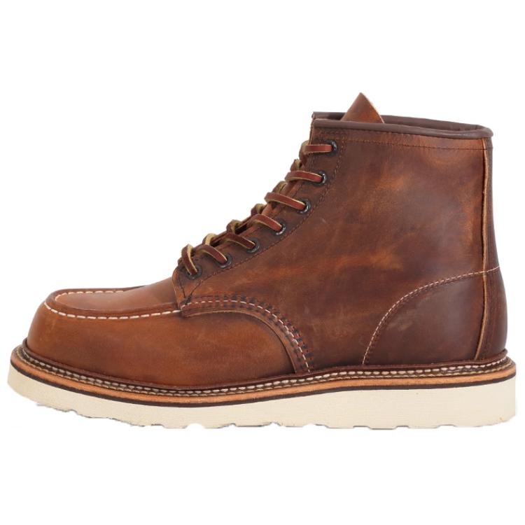 Классические ботинки Moc с шнуровкой Red Wing, copper коричневый — фото 3