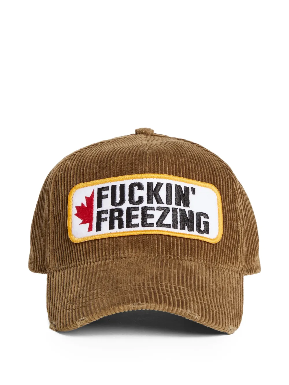 

Хлопковая кепка DSQUARED2, коричневый