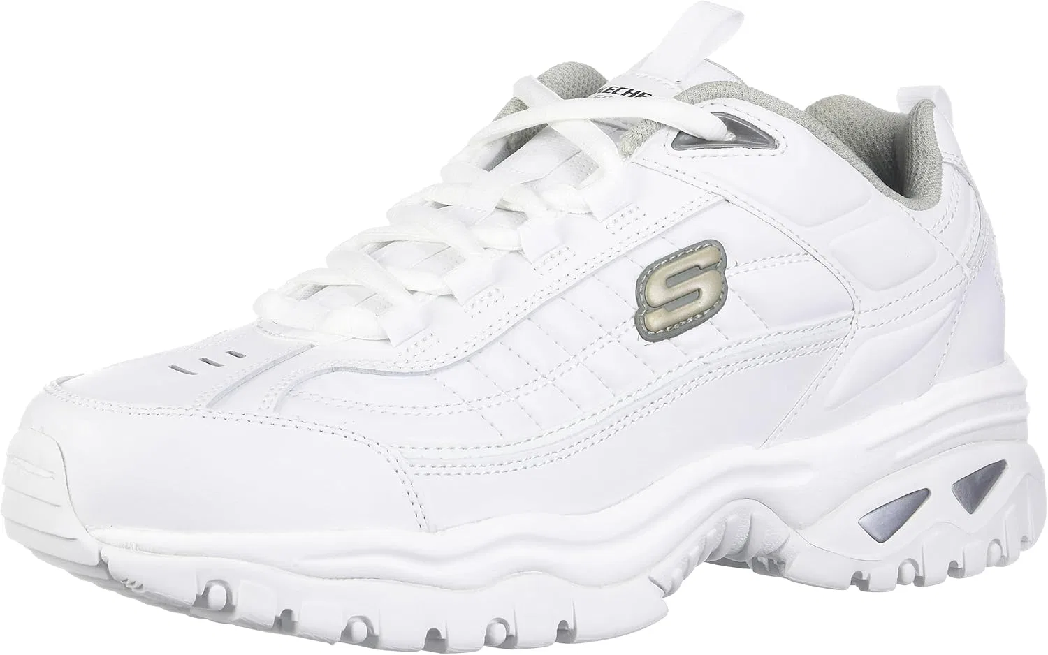 Мужские кроссовки Skechers Energy - After Burn на шнуровке, White Opulent Garden