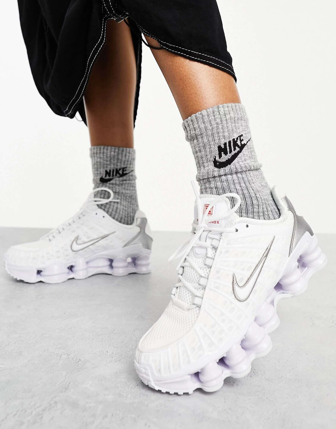 

Белые кроссовки унисекс Nike Shox TL, Белый, Белые кроссовки унисекс Nike Shox TL