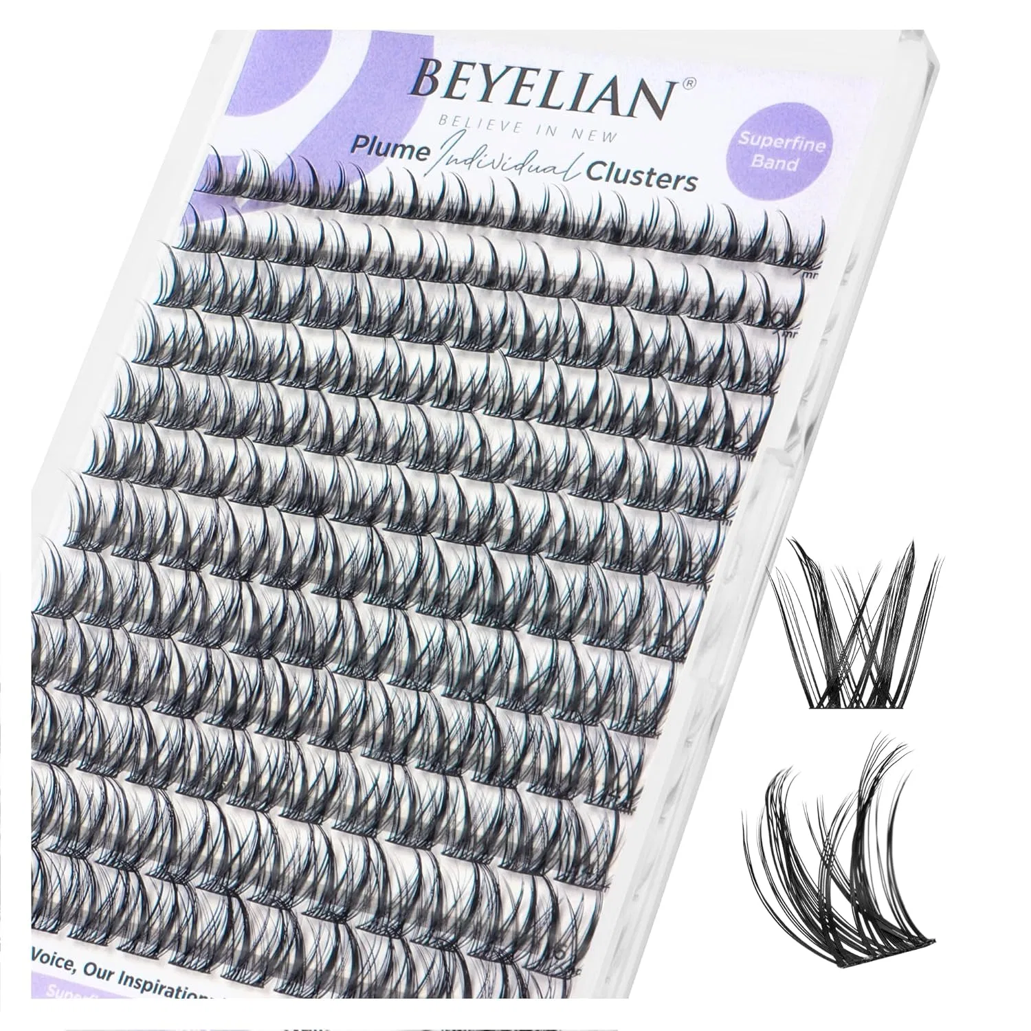 Накладные ресницы «Natural Look Cluster» от BEYELIAN, 144 шт. Beyelian