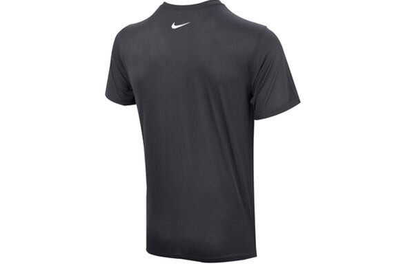 Футболка Nike Dri-Fit Alphabet Printing Round Neck Pullover Short Sleeve Black, черный — фото 2