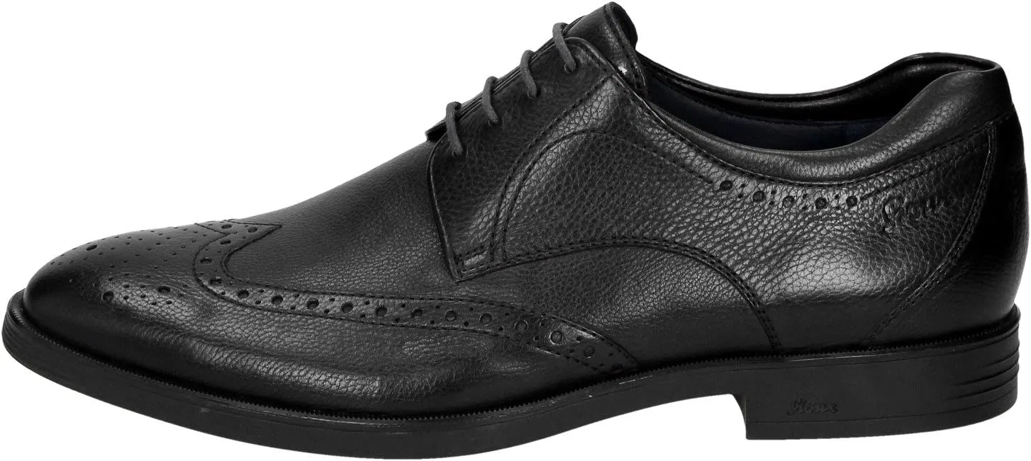 Туфли Sioux Men's Forkan-XL Brogues, Black 000 — фото 2
