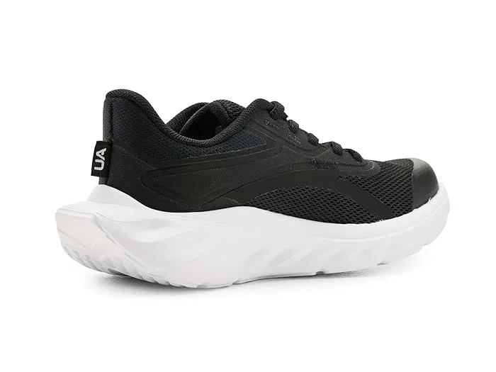 кроссовки шнурованные Pre School Ascend Alternate Lace Under Armour Kids, Black/Black/White — фото 4