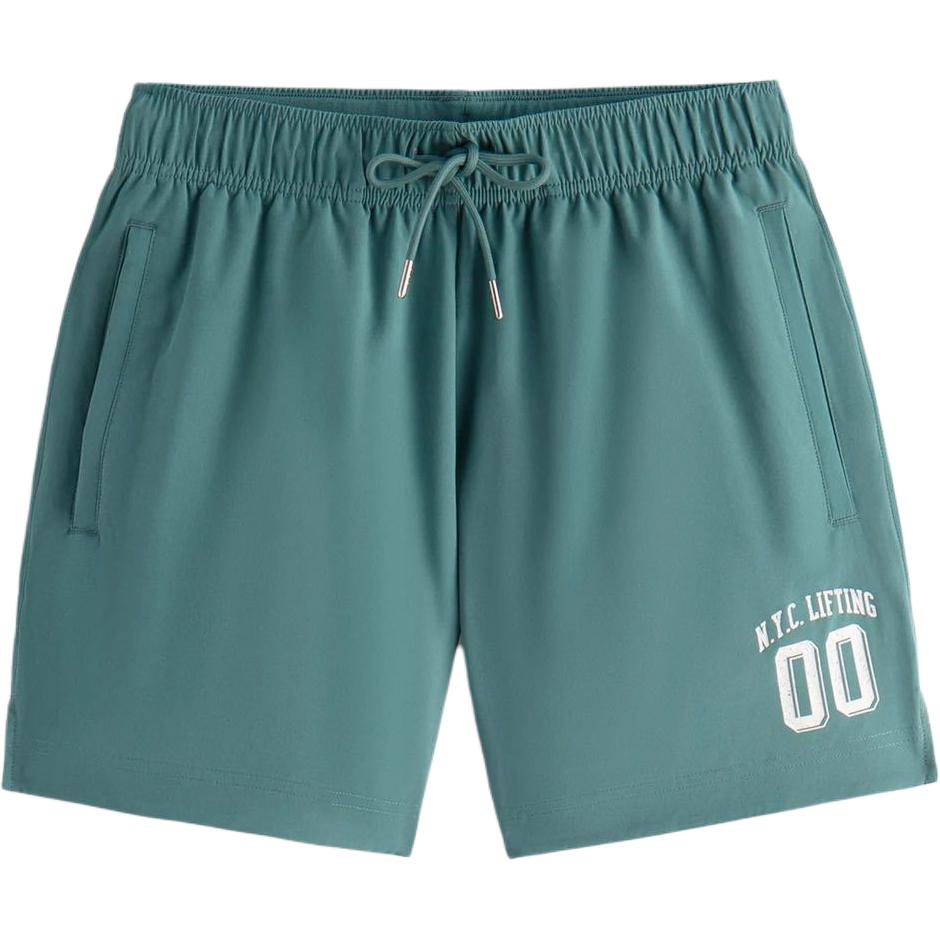 

Abercrombie＆Fitch Повседневные шорты мужские зеленые