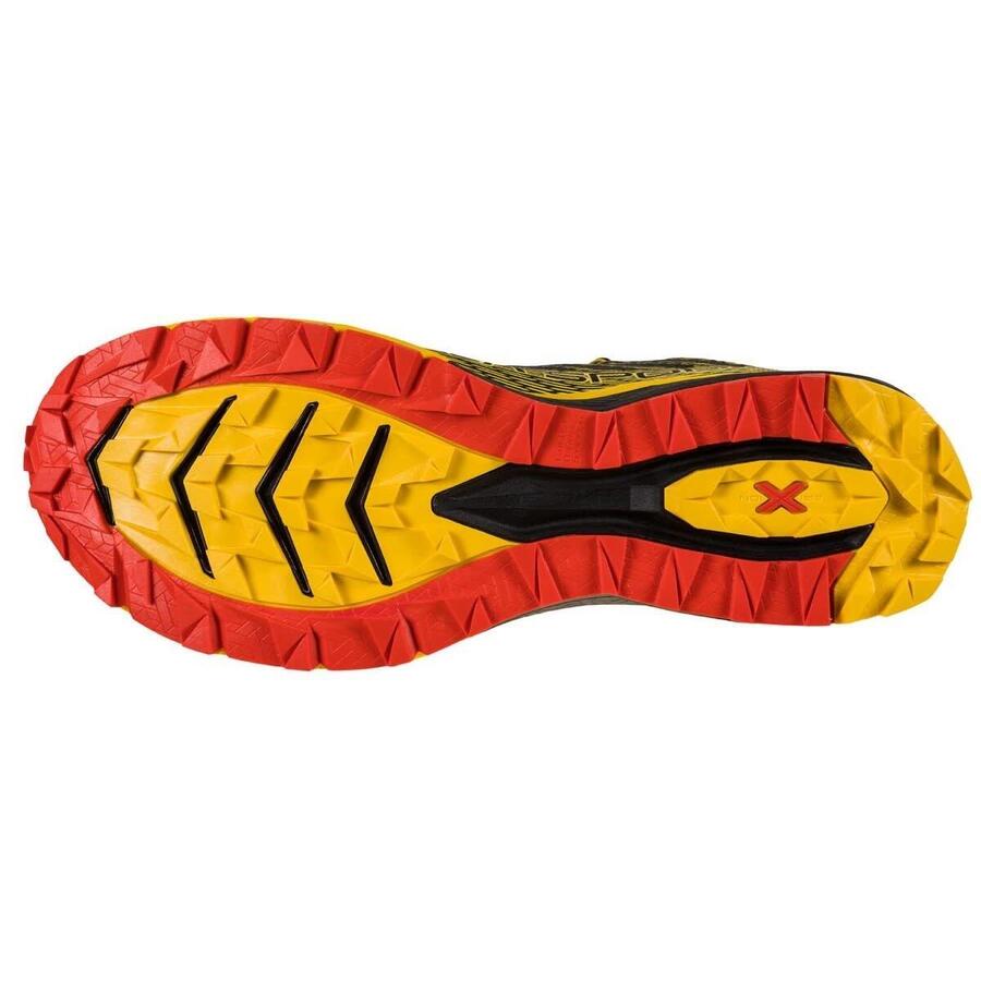 Мужские кроссовки для бега по пересеченной местности LA SPORTIVA Jackal II — чёрно-жёлтый — фото 2