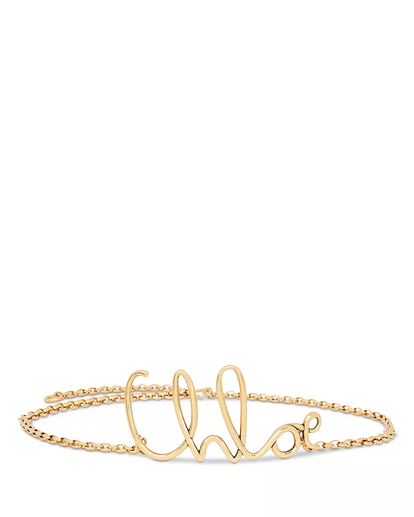 Цепной ремень Chloé, золотой