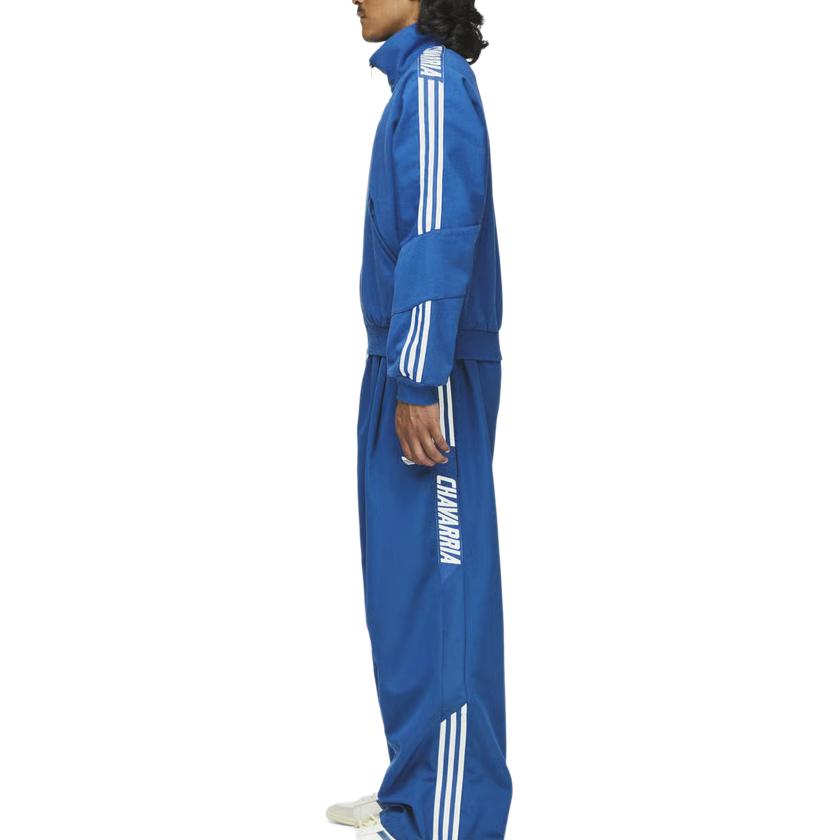 Куртка-бойфренд Adidas Logo print 'Willy Chavarria' Adidas Originals, синий — фото 3