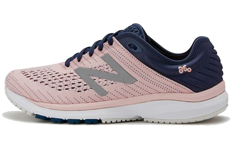 

Кроссовки женские NB 860 с низким верхом розовые/синие New Balance