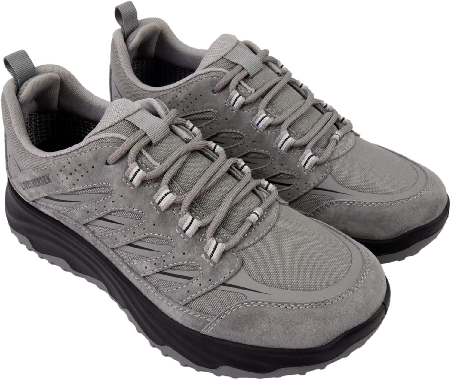 

Мужские кроссовки для походов на открытом воздухе, спортивная обувь для трейлраннинга, дышащая и противоскользящая конструкция Generic, серый