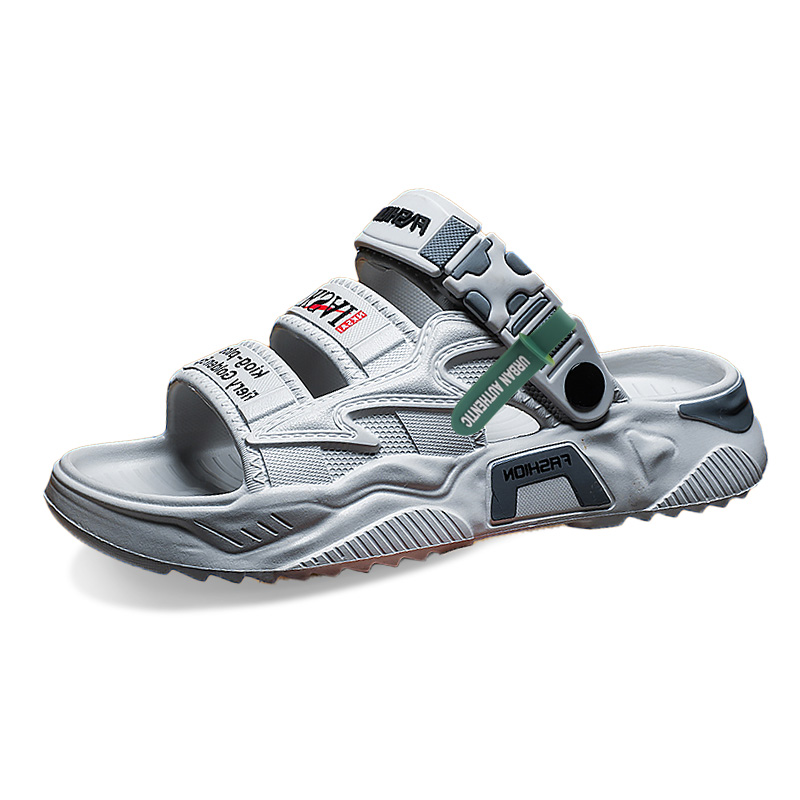 

URBAN AUTHENTIC Мужские пляжные сандалии серые, цвет Gray