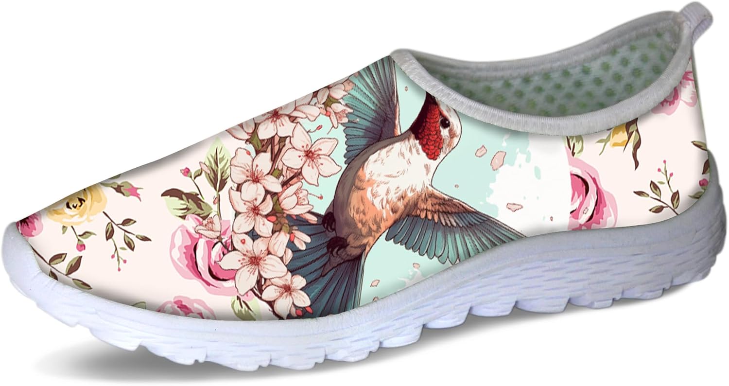 

Кроссовки Forchrinse Panda для женщин и мужчин Go Walk Slip-on для бега и ходьбы, розовый