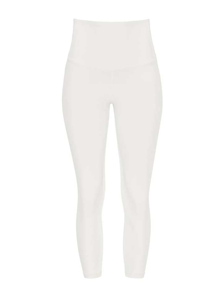 

Winshape Функциональные комфортные колготки с высокой талией 7/8 (модель HWL317C) кремового цвета