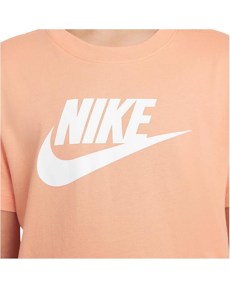 Футболка Nike Kids Sportswear Icon Futura Tee, цвет Apricot Agate — фото 3