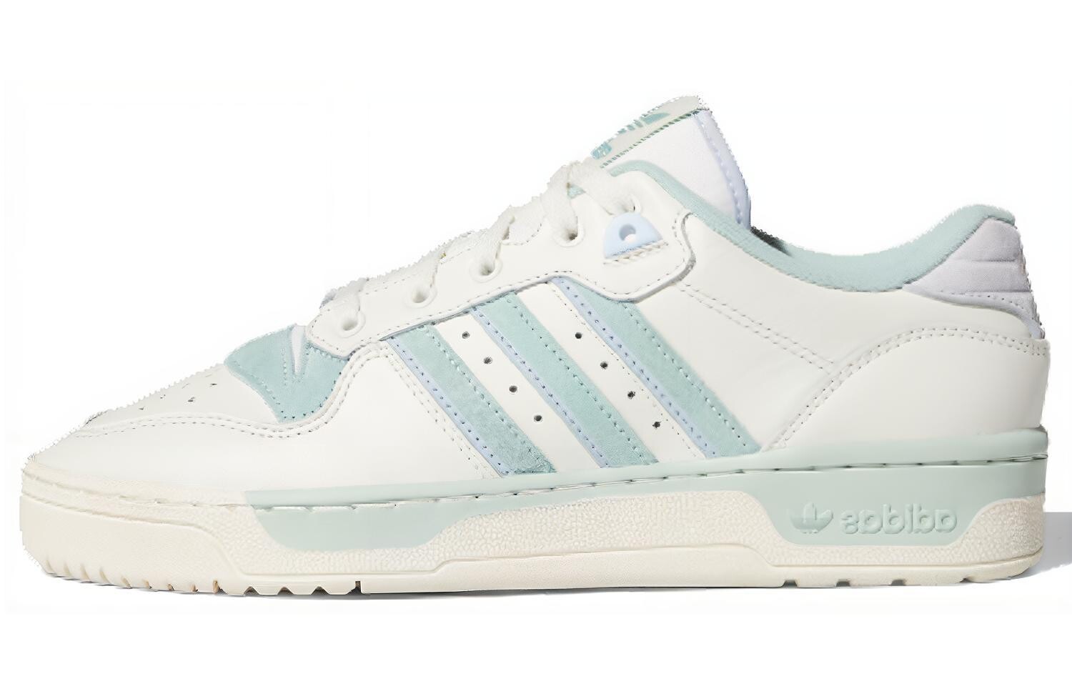 Кроссовки Adidas Originals Rivalry Skateboarding Unisex, белый/светло-голубой