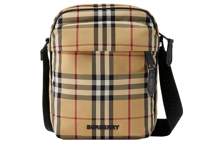 

Burberry Полиамидный наплечный кроссбод с телячьей кожей