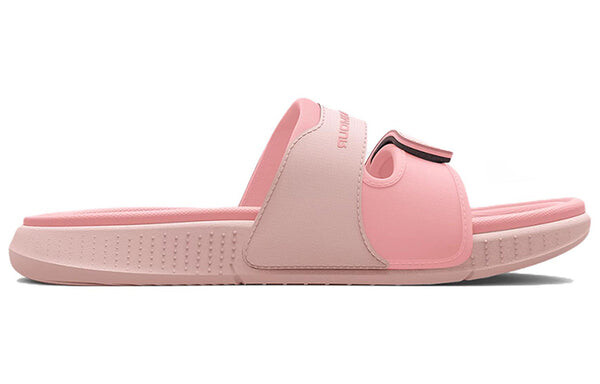 Тапочки ansa studio slide 'retro pink' Under Armour, розовый — фото 3