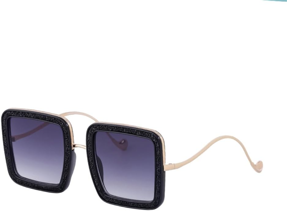 

Крупные солнцезащитные очки с кристаллами для женщин, солнцезащитные очки с бриллиантами, защита от УФ-излучения UV400, солнцезащитные очки со стразами generic, C3 Gold Gray