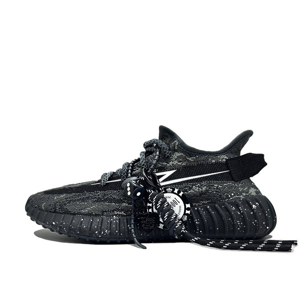 

Adidas Originals Yeezy Boost 350 V2 низкие повседневные кроссовки унисекс черные, цвет Black