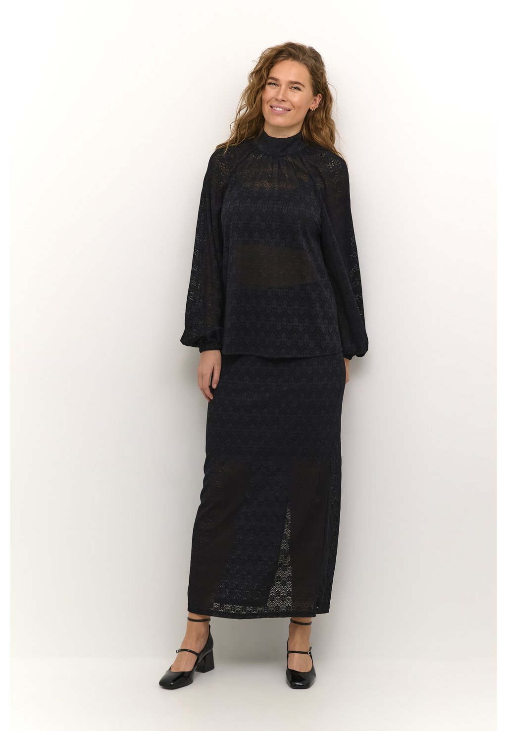 

Блуза KASMILLA LACE Kaffe, черный