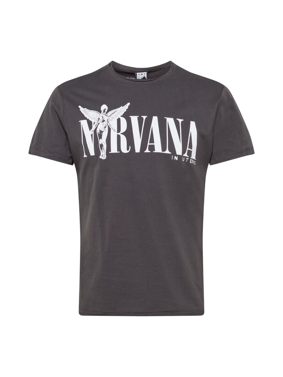 

Классическая футболка AMPLIFIED Regular fit Shirt NIRVANA IN UTERO, темно-серый