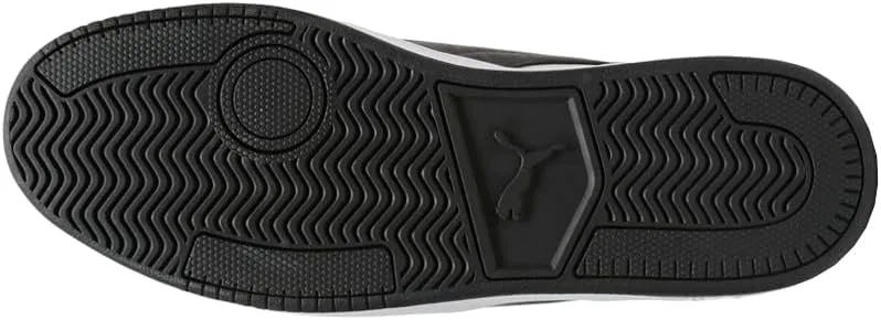Мужские кроссовки PUMA Dribble Mid со шнуровкой для повседневной носки - зеленые, зеленый — фото 4