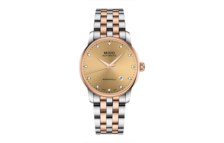 

MIDO Часы Men's Baroncelli Watch, Bronze
