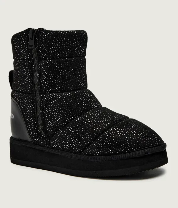 Зимние ботинки Karl Lagerfeld Kids, черный